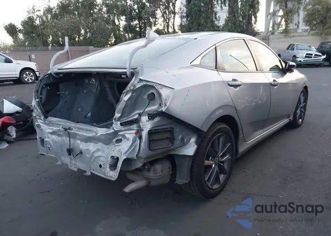 2019 Honda Civic Ex из США, поврежденный, VIN JHMFC1F3XKX006244